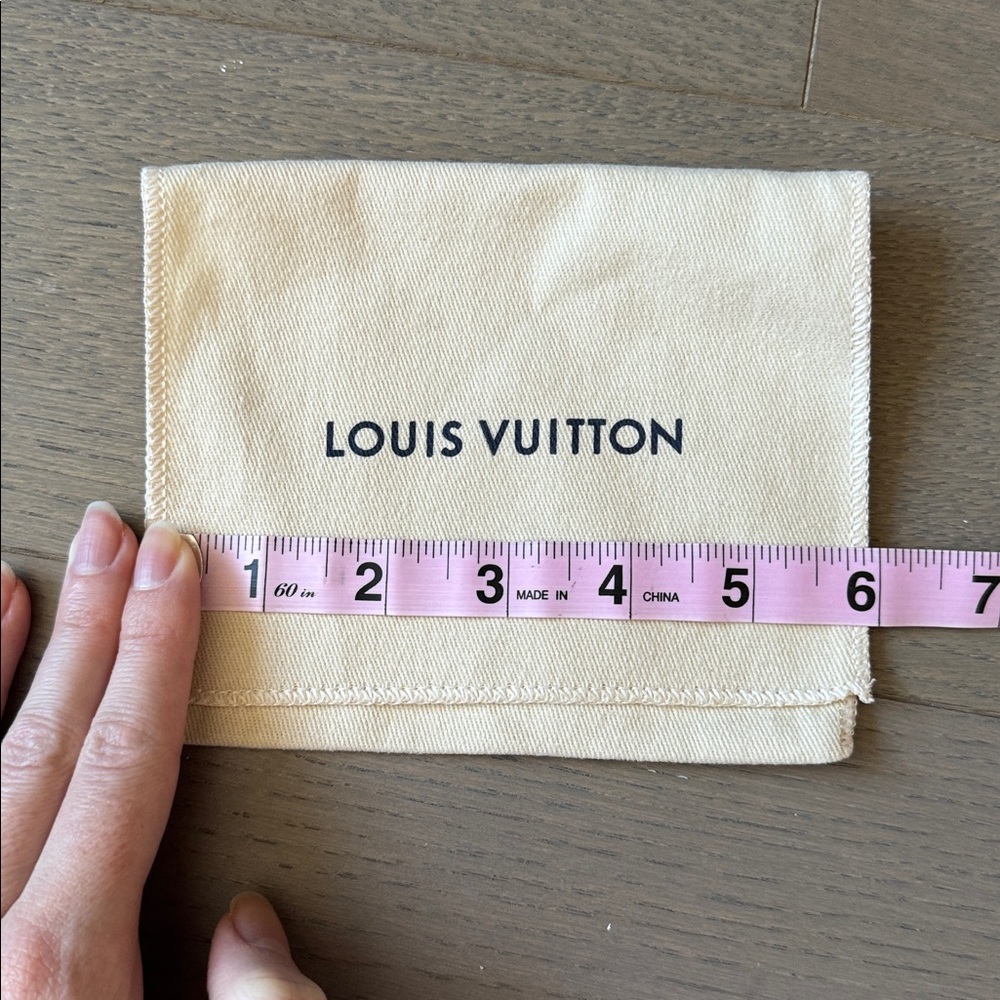 Louis Vuitton Small Drawer Style Orange Wallet Box and Dust Bag 5.5" x 5" x 1.5" - Picture 7 of 11